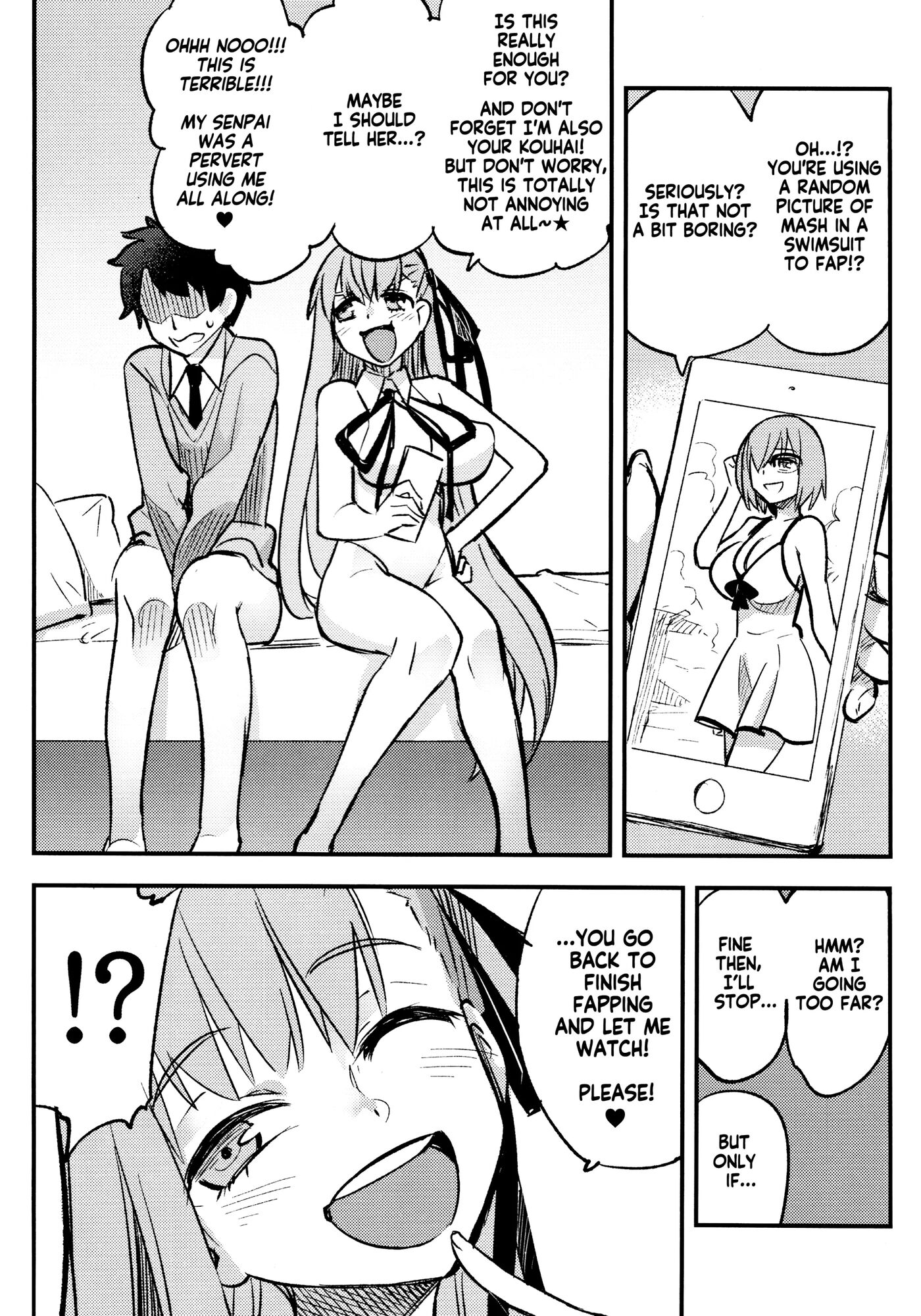 The Book Where Bb-chan Gave Me Humiliating Fapping Assistance And Forced Me To Cum In The Most Pathetic Way Possible Chapter 1000 Page 3